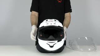 How to Remove and Install the Visor on the NEXX XR3R Helmet [upl. by Horner]