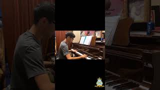 RMA Student Brayden practices Czerny Op 740 No 17 shorts piano [upl. by Eilesor911]