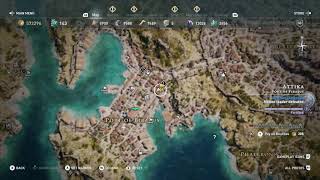 help people nearby attika cultist clue location high horse eye kosmos quest 3 ac odyssey [upl. by Mahtal737]