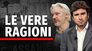 Le vere ragioni per le quali Assange sta marcendo in carcere La mia intervista a Byoblu [upl. by Eitsirhc761]