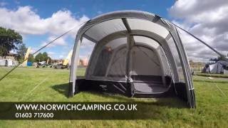 Vango Cruz Drive Away Awning 2017 Review [upl. by Jobie]