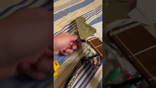 how to restring your acoustic guitar part 33 [upl. by Atterual]