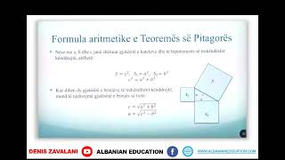 8 02 076 Java 20 Matematikë teorema e Pitagorës [upl. by Nailliw]