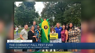 Corniest Fall Festival Ever features cornbread contest in Richmond park [upl. by Lincoln]