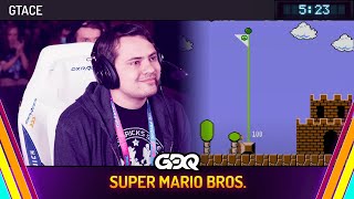 Super Mario Bros by GTAce in 523  Summer Games Done Quick 2024 [upl. by Siednarb208]