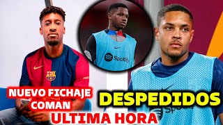 🚨ULTIMA HORA NUEVO FICHAJE DEL BARCELONA  BARCELONA DESPIDE A 2 CRACKS [upl. by Inavoig]