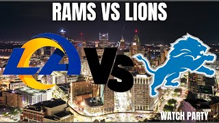 Lions Vs Rams SNF Live Watch PartyReaction WK1 [upl. by Mani330]