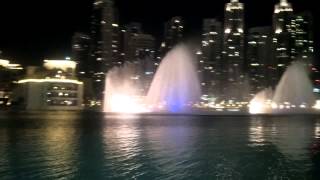 Baba Yetu Swahili  Dubai Fountains 2015 [upl. by Fu859]