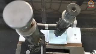 Experiment 5 To find the refractive index of a glass slab using travelling microscope [upl. by Areem]