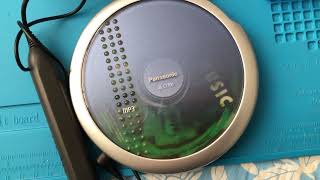 Panasonic SLCT700 Portable Cd Player Mp3 [upl. by Hodges757]