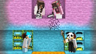 Minecraft Manhunt Race Boys VS Girls FINALE [upl. by Debbi]