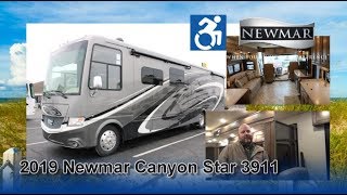 NEW 2019 Newmar Canyon Star 3911  Accessibility Coach [upl. by Camden]