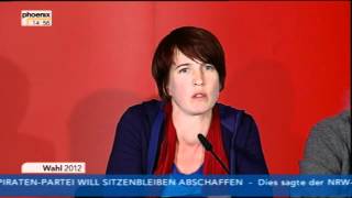 Landtagswahlen in NRW Pressekonferenz der Linken [upl. by Kho]