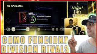 Como funciona DIVISION RIVALS en FIFA 22 [upl. by Leoine]