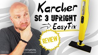 Karcher SC 3 Upright EasyFix Review ► Is the steam cleaner worth it ✅ Reviews quotMade in Germanyquot [upl. by Nakah]