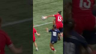 The perfect assist 😮‍💨 Rugby WXV Shorts [upl. by Brouwer]