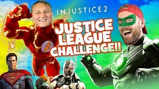 Justice League Challenge Injustice 2 SuperHeroes Battle by KCity [upl. by Gregson976]