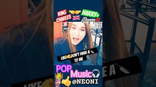 HEAR YE🥊HARKLES royal pop oracle neoni music song royalfamily uk shorts british royals [upl. by Ashwell]