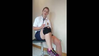 How to fit a Knee Support Brace [upl. by Theurer]