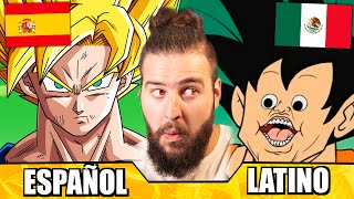 DRAGON BALL LATINO VS ESPAÑOL ¿CUÁL ES MEJOR [upl. by Ainitsirc]