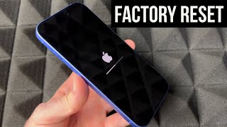 How to Factory Reset iPhone 16  Restore iPhone amp Delete everything [upl. by Ariem746]