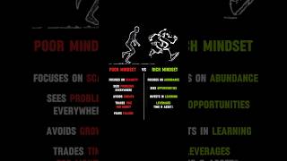 POOR MINDSET VS RICH MINDSET motivation success [upl. by Asreht]