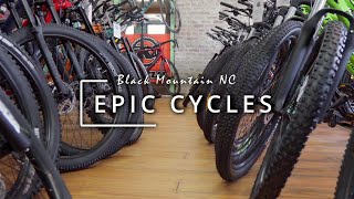 Epic Cycles Bike Shop  Black Mountain NC [upl. by Cornelle271]