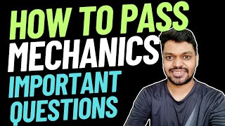 How To Pass Engineering Mechanics 1st Year  Mechanics Important Questions  Saarang Maths [upl. by Arst]