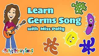 Learn Germs Song for Children Official Video  Health Song by Patty Shukla [upl. by Auberbach299]