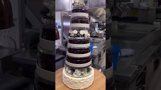 This Wedding Cake Made by a Pro Chef🌟 weddingcake [upl. by Coheman747]