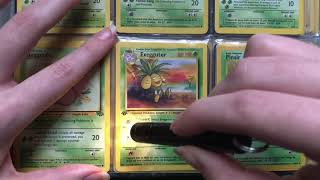 ASMR Pokemon Card Inspecting and Cleaning no talking [upl. by Norac]