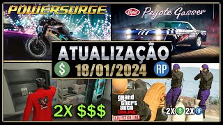 Atualização Semanal 18012024  GTA Online [upl. by Eanat1]