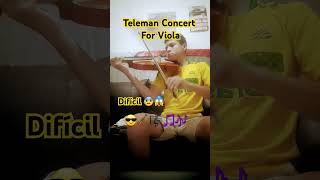 Concert For Viola of Teleman 2° Movementh musica viola concert telemann [upl. by Okihcim]