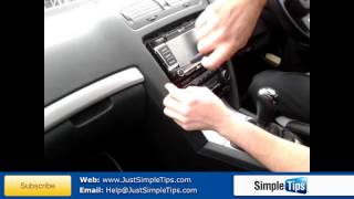 Radio Removal Skoda Octavia 20042013  JustAudioTips [upl. by Liggitt762]