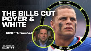 🚨 BREAKING 🚨 Buffalo Bills RELEASE Jordan Poyer AND TreDavious White 👀  NFL Live [upl. by Wilinski728]