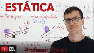 ESTÁTICA  MEGA AULA COMPLETA  Professor Boaro [upl. by Treulich116]