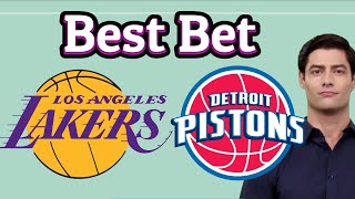 Lakers vs Pistons The Winning Bet [upl. by Neehsas]