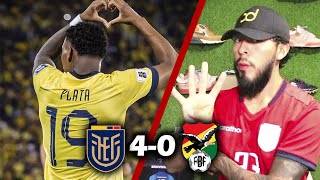 ECUADOR 40 BOLIVIA  ECUADOR APLASTÓ A BOLIVIA CON DOBLETE DE PLATA OTRO DE ENNER Y GOLAZO DE MIND [upl. by Netsrijk]