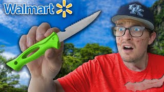 I Survived With Walmarts Cheapest Knife [upl. by Constantina60]