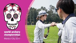 Yesim Bostan v Choi Bomin – Compound Women Quarterfinal  Mexico City 2017 [upl. by Currey1]