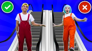 Escalator Safety Song More Kids Songs and Nursery Rhymes by Viva 4Kids [upl. by Eiramlirpa]