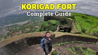 Korigad Fort  Korigad Fort Trek In Monsoon  Korigad Fort Lonavala  How To Go Korigad Fort [upl. by Onirotciv]