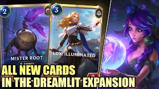 EVERY NEW CARD REVEALED Review of Lux Lillia amp Vex Expansion  Legends of Runeterra [upl. by Anaicilef]