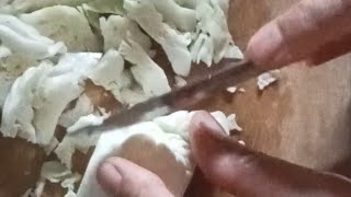 cutting vegetables using Japanese knife [upl. by Laram321]