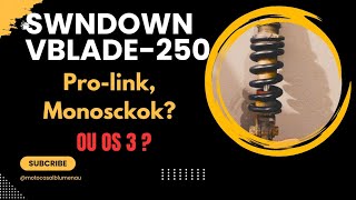 VBLADE 250 Amortecedor Lateral Pró Link Monosckok ou 3 [upl. by Artimid]