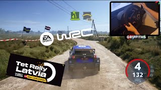 New WRC 24 DLC update Toyota GR Yaris Rally 2 TET Rally Latvia EA SPORTS WRC [upl. by Deck]