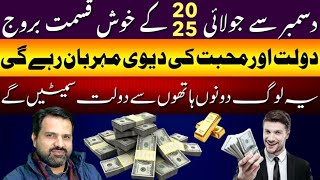 December to July 2025  Top Luckiest zodiac sign  Latest Research  Astrologer Osama Ali khan [upl. by Fiester49]