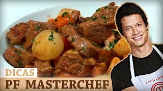 PICADINHO PF MASTERCHEF com Leo Young  DICAS MASTERCHEF [upl. by Given]