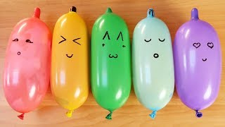 Making Slime With Funny Balloons  Satisfying Relaxing Slime Video  Part 3 [upl. by Ursal]