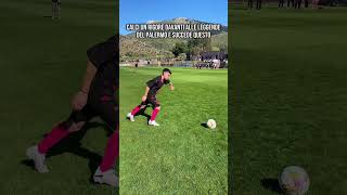 Calci un rigore davanti alle leggende del Palermo e succede questo shorts calcio palermo [upl. by Chilt]